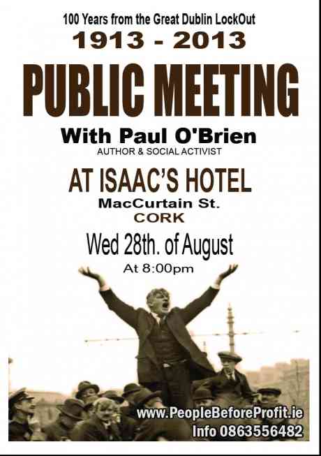 Click on image to see full-sized version 1913 - 2013, 100 years after the Dublin Lockout...The Fight Continues