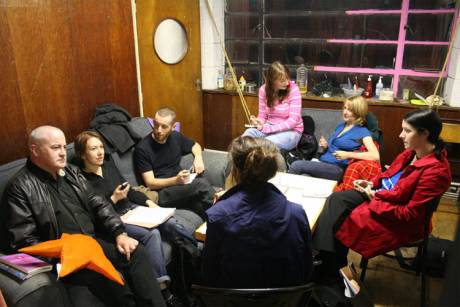 Click on image to see full-sized version One of the many campaign groups that uses rooms at Mary's Abbey