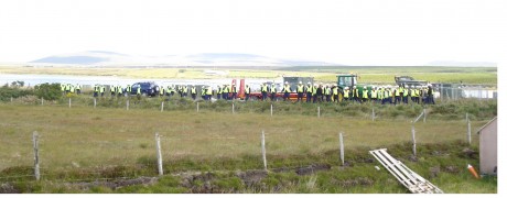Click on image to see full-sized version IRMS blocking public road