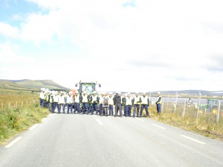 Click on image to see full-sized version IRMS blocking road